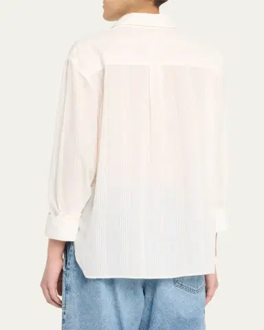 TWP Next Morning Button-Front Shirt | Thumbnail 3 TWP Next Morning Button-Front Shirt | Thumbnail 3