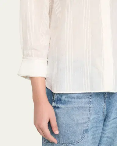 TWP Next Morning Button-Front Shirt | Thumbnail 5 TWP Next Morning Button-Front Shirt | Thumbnail 5