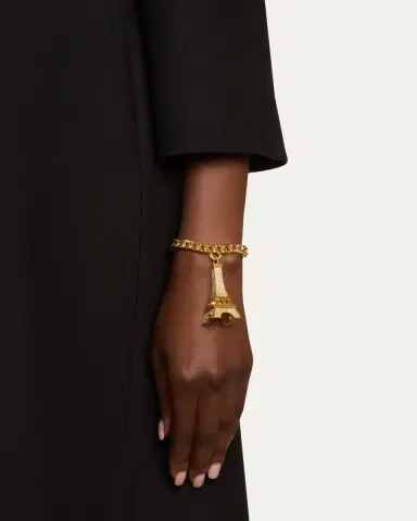 Valentino Garavani Chez Valentino Bracelet with Eiffel Tower | Thumbnail 2