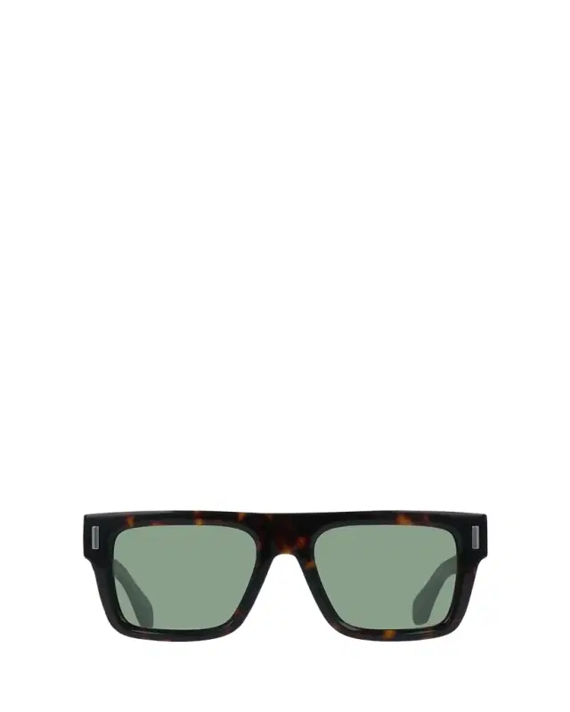 Ferragamo Men's Rivets Acetate Square Sunglasses