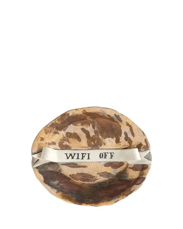 L'Objet x Ruan Hoffmann WiFi Off Plate