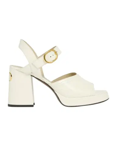 Valentino Garavani Fawcette VLogo Patent Leather Platform Sandals | Thumbnail 1 Valentino Garavani Fawcette VLogo Patent Leather Platform Sandals | Thumbnail 1