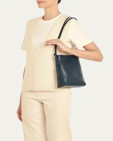Il Bisonte Snodo Knot Leather Shoulder Bag | Thumbnail 8