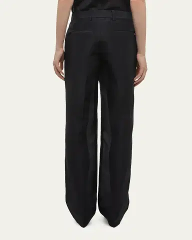 Helmut Lang Sheer Straight-Leg Trousers | Thumbnail 3 Helmut Lang Sheer Straight-Leg Trousers | Thumbnail 3
