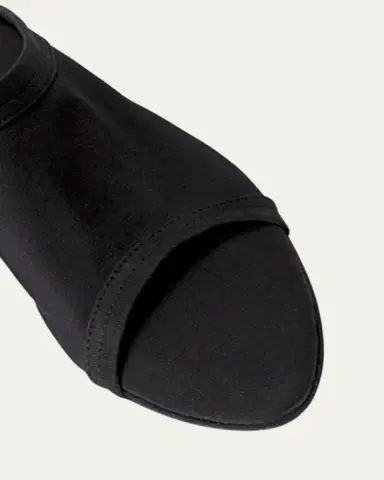 CHRISTEN Stretch Cotton Wedge Slide Sandals | Thumbnail 2