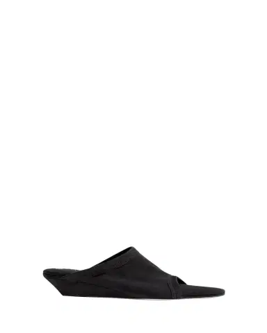 CHRISTEN Stretch Cotton Wedge Slide Sandals | Thumbnail 1