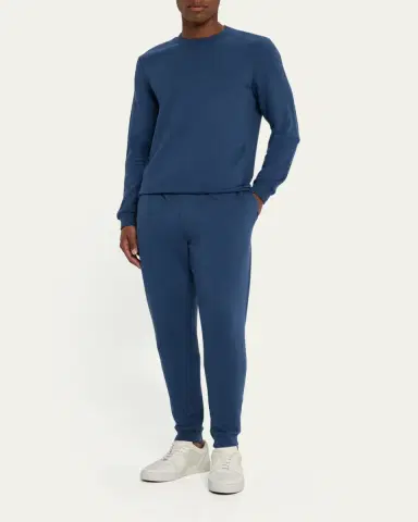 Derek Rose Men's Quinn Cotton-Modal Sweatpants | Thumbnail 2 Derek Rose Men's Quinn Cotton-Modal Sweatpants | Thumbnail 2