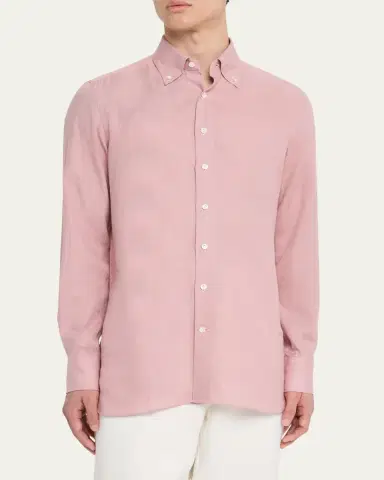 100Hands Men's Limited Edition Rosewood Linen Sport Shirt | Thumbnail 4 100Hands Men's Limited Edition Rosewood Linen Sport Shirt | Thumbnail 4