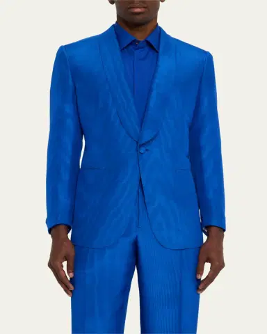 Brioni Men's WWX 80th Anniversary Virgilio Dinner Jacket | Thumbnail 3 Brioni Men's WWX 80th Anniversary Virgilio Dinner Jacket | Thumbnail 3