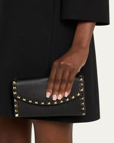 Valentino Garavani Rockstud Wallet on Chain | Thumbnail 2 Valentino Garavani Rockstud Wallet on Chain | Thumbnail 2