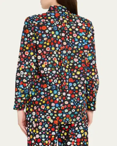 Libertine Flower Gems Button-Down Shirt | Thumbnail 3