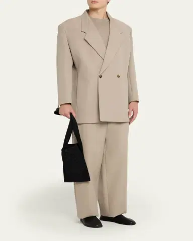 Homme Plissé Issey Miyake Men's Pocket Large Pleated Crossbody Bag | Thumbnail 5