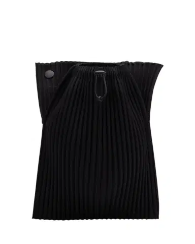 Homme Plissé Issey Miyake Men's Pocket Large Pleated Crossbody Bag | Thumbnail 1