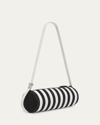 Proenza Schouler Silo Striped Napa Leather Shoulder Bag | Thumbnail 3 Proenza Schouler Silo Striped Napa Leather Shoulder Bag | Thumbnail 3