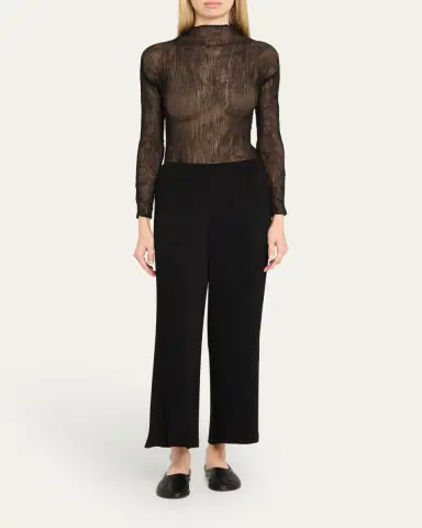 Issey Miyake Hatching Bottoms Pants | Thumbnail 2 Issey Miyake Hatching Bottoms Pants | Thumbnail 2
