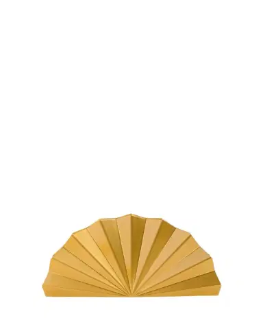 Cult Gaia Esme Fan Brass Clutch Bag | Thumbnail 1