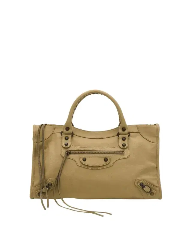 Le City Medium Canvas Top-Handle Bag