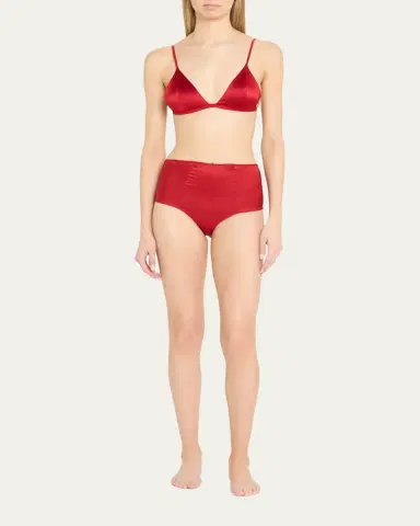 Kiki de Montparnasse Tous Les Jours Soft Wireless Triangle Bra | Thumbnail 2
