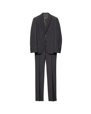 Prada Men's Mohair-Wool Solid Suit | Thumbnail 1 Prada Men's Mohair-Wool Solid Suit | Thumbnail 1