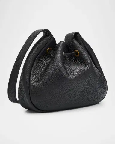 Saint Laurent Paris VII Mini YSL Hobo Bag in Grained Leather | Thumbnail 2 Saint Laurent Paris VII Mini YSL Hobo Bag in Grained Leather | Thumbnail 2
