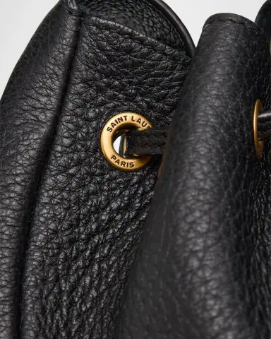 Saint Laurent Paris VII Mini YSL Hobo Bag in Grained Leather | Thumbnail 6 Saint Laurent Paris VII Mini YSL Hobo Bag in Grained Leather | Thumbnail 6