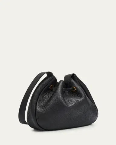 Saint Laurent Paris VII Mini YSL Hobo Bag in Grained Leather | Thumbnail 9 Saint Laurent Paris VII Mini YSL Hobo Bag in Grained Leather | Thumbnail 9