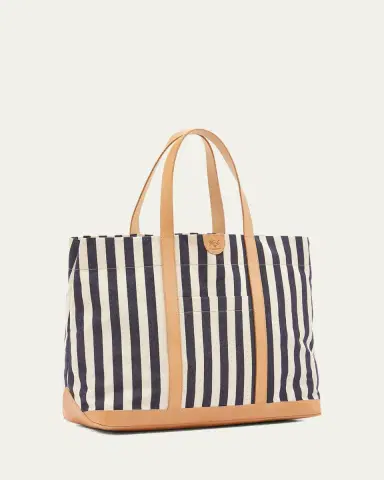 Il Bisonte Caramella Large Canvas Shopper Tote Bag | Thumbnail 3 Il Bisonte Caramella Large Canvas Shopper Tote Bag | Thumbnail 3