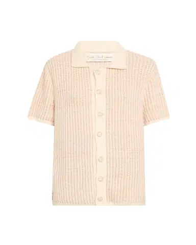 God’s True Cashmere Noble Short-Sleeve Cashmere Shirt | Thumbnail 1