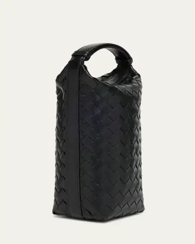Bottega Veneta Men's Avenue Intrecciato 15 Leather Zip Pouch | Thumbnail 3 Bottega Veneta Men's Avenue Intrecciato 15 Leather Zip Pouch | Thumbnail 3