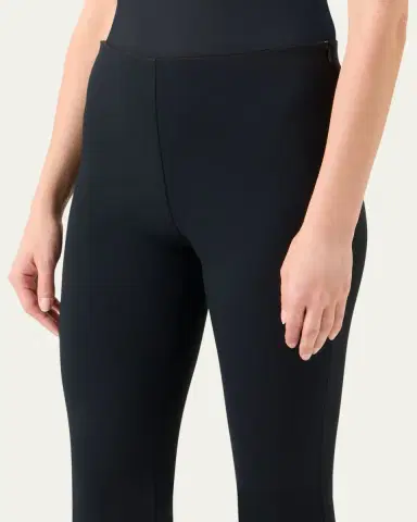 Akris punto Cindy Signature Jersey Bootcut-Leg Ankle Pants | Thumbnail 5
