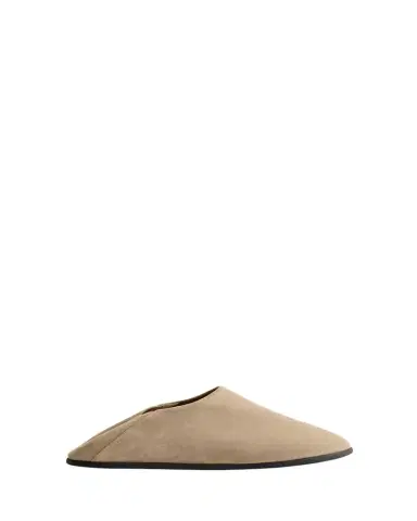 CHRISTEN Big Bootie Suede Slipper Mules | Thumbnail 1 CHRISTEN Big Bootie Suede Slipper Mules | Thumbnail 1