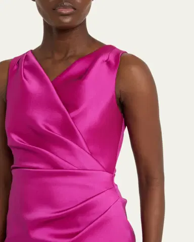 Rickie Freeman for Teri Jon Ruched Mikado Column Gown | Thumbnail 5 Rickie Freeman for Teri Jon Ruched Mikado Column Gown | Thumbnail 5