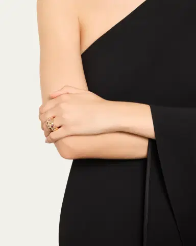 Pomellato Iconica Dome Ring with Fancy Set Colored Stones | Thumbnail 2