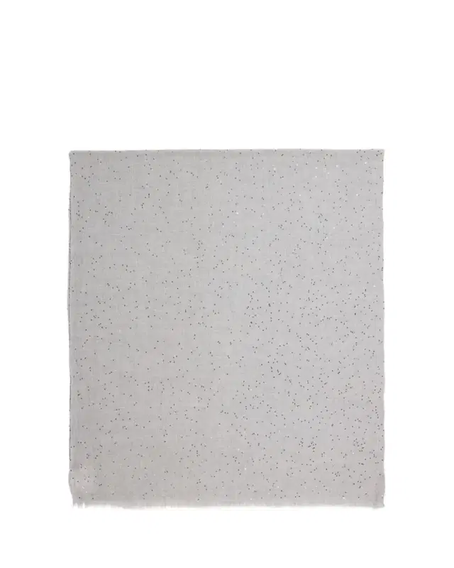 Brunello Cucinelli Cashmere-Blend Speckled Scarf
