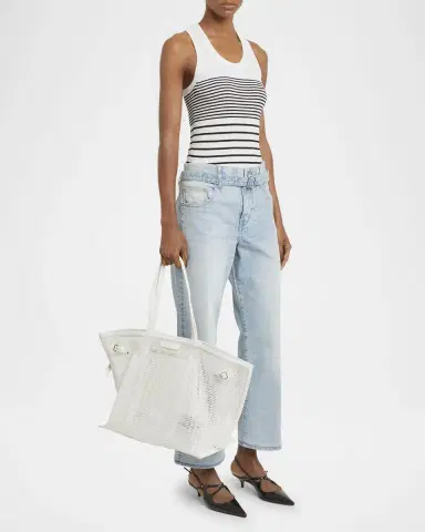 Proenza Schouler Days Buckle Mesh Tote Bag | Thumbnail 4 Proenza Schouler Days Buckle Mesh Tote Bag | Thumbnail 4