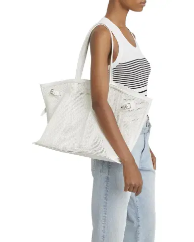 Proenza Schouler Days Buckle Mesh Tote Bag | Thumbnail 1 Proenza Schouler Days Buckle Mesh Tote Bag | Thumbnail 1