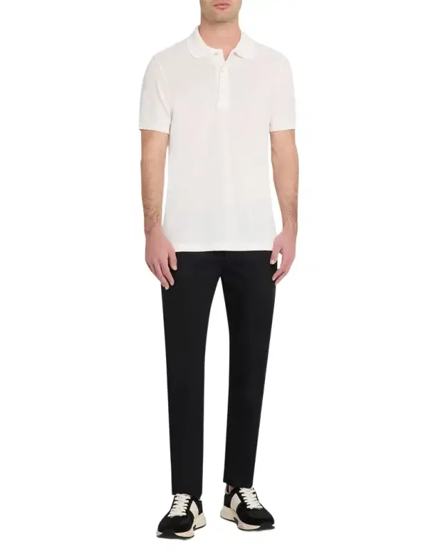 Men 's Lyocell Pique Polo Shirt