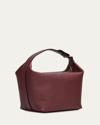 Valextra Mochi Calfskin Leather Pouch Bag | Thumbnail 11 Valextra Mochi Calfskin Leather Pouch Bag | Thumbnail 11