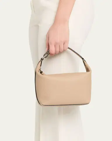 Valextra Mochi Calfskin Leather Pouch Bag | Thumbnail 15 Valextra Mochi Calfskin Leather Pouch Bag | Thumbnail 15