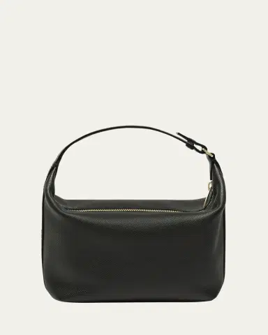 Valextra Mochi Calfskin Leather Pouch Bag | Thumbnail 3 Valextra Mochi Calfskin Leather Pouch Bag | Thumbnail 3