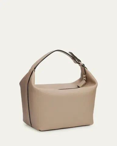 Valextra Mochi Calfskin Leather Pouch Bag | Thumbnail 8 Valextra Mochi Calfskin Leather Pouch Bag | Thumbnail 8