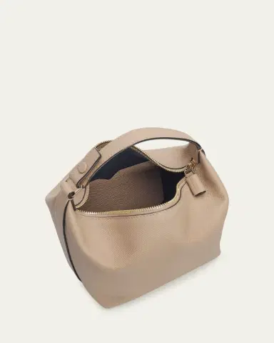 Valextra Mochi Calfskin Leather Pouch Bag | Thumbnail 9 Valextra Mochi Calfskin Leather Pouch Bag | Thumbnail 9