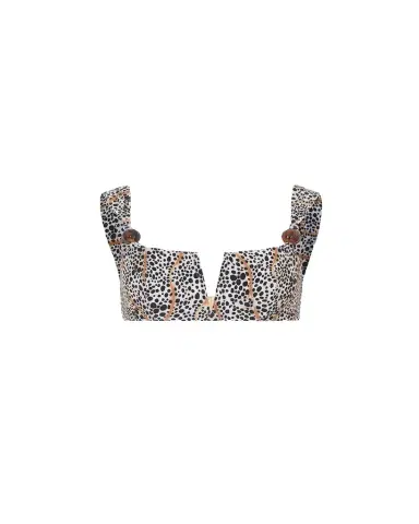 PatBO Speckled Poa Bikini Top | Thumbnail 1