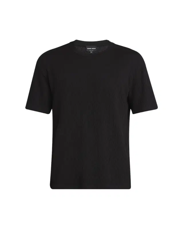 Giorgio Armani Men's Raised Chevron T-Shirt