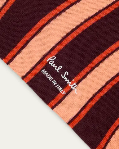 Paul Smith Men's Madison Stripe Crew Socks | Thumbnail 6