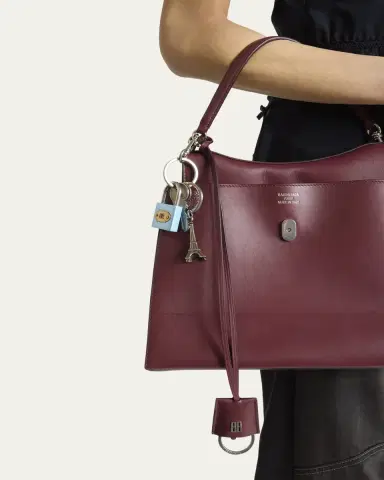 Balenciaga Padlock Charm Keyring | Thumbnail 2