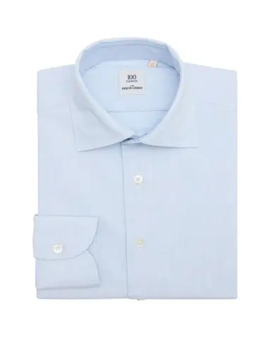 100Hands Men's Cotton Spread-Collar Dress Shirt | Thumbnail 1 100Hands Men's Cotton Spread-Collar Dress Shirt | Thumbnail 1