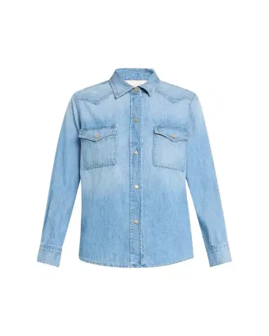 TWP Cowboy Take Me Away Denim Shirt | Thumbnail 1
