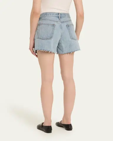 Still Here Cut-Off Denim Shorts | Thumbnail 2