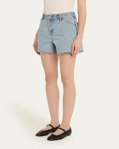 Still Here Cut-Off Denim Shorts | Thumbnail 3